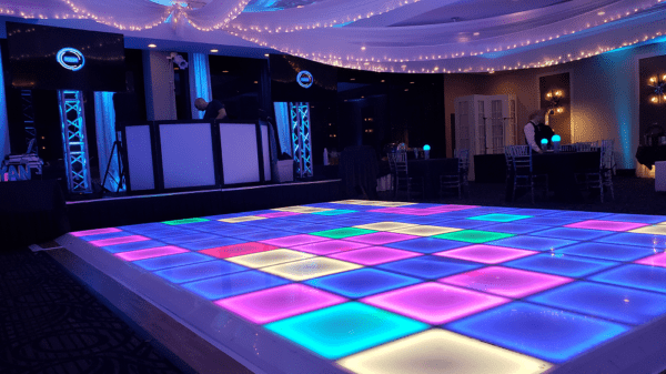 led dance floor