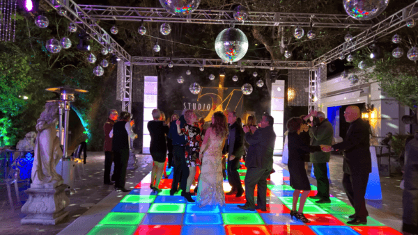 led dance floor