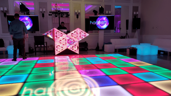 led dance floor